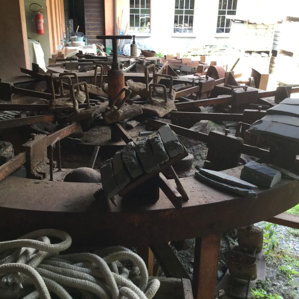 Quello che resta di una vecchia bottega artigiana