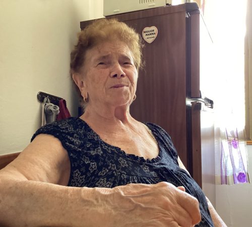 Foto della sorella della nonna di Diego D'Incau, alias Tita dal Casel